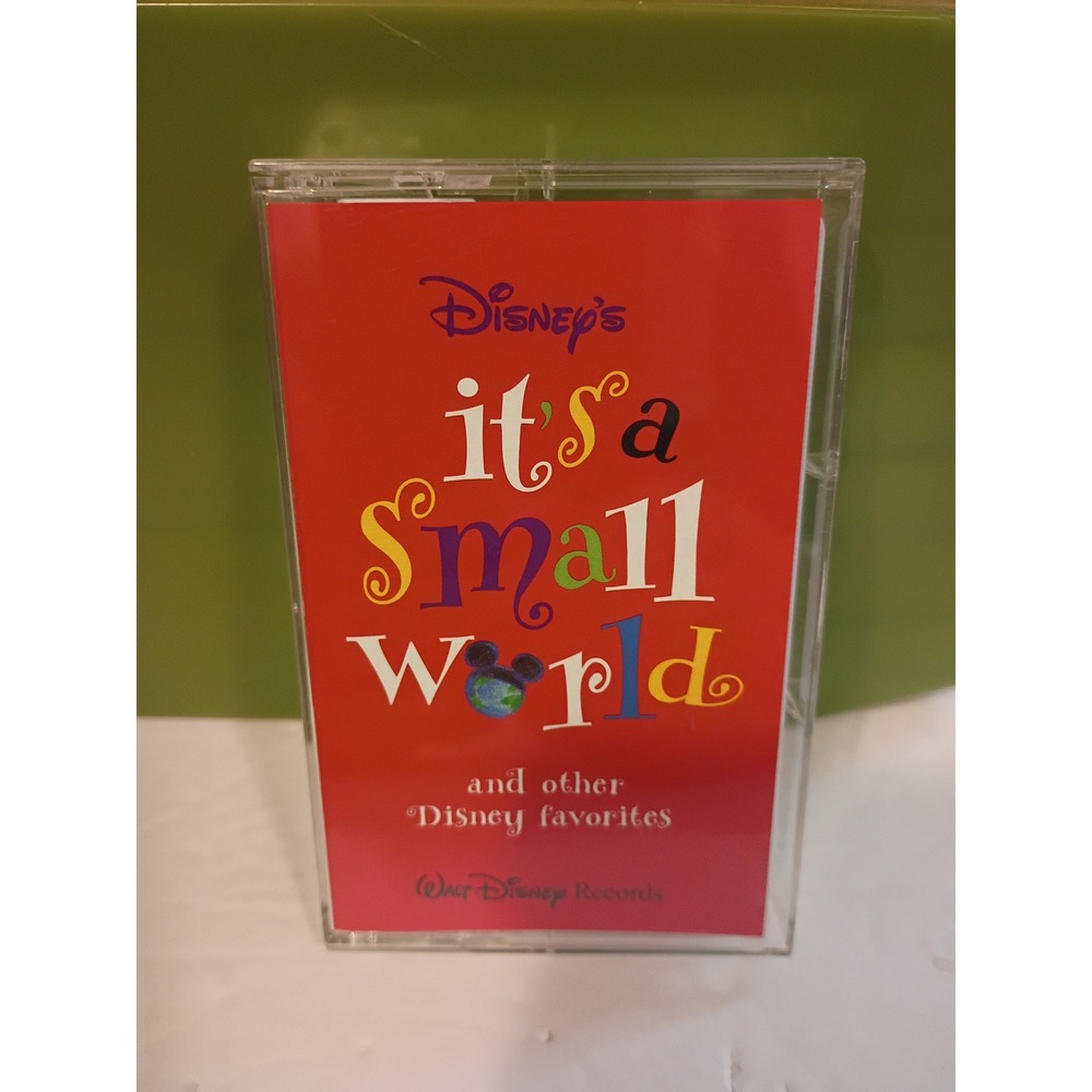 Disney It's a Small World and Other Disney Favorites Cassette Tape 1995 60343-0